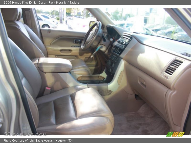 Desert Rock Metallic / Saddle 2006 Honda Pilot EX-L