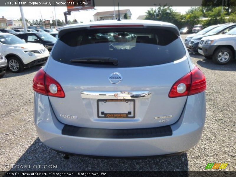 Frosted Steel / Gray 2013 Nissan Rogue S AWD