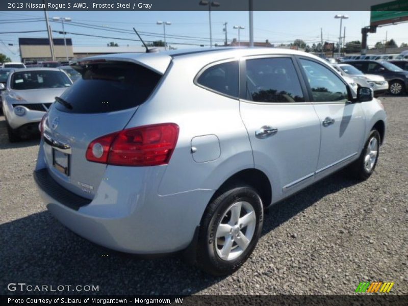 Frosted Steel / Gray 2013 Nissan Rogue S AWD