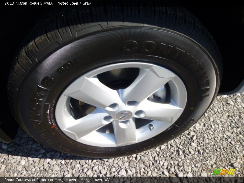 Frosted Steel / Gray 2013 Nissan Rogue S AWD