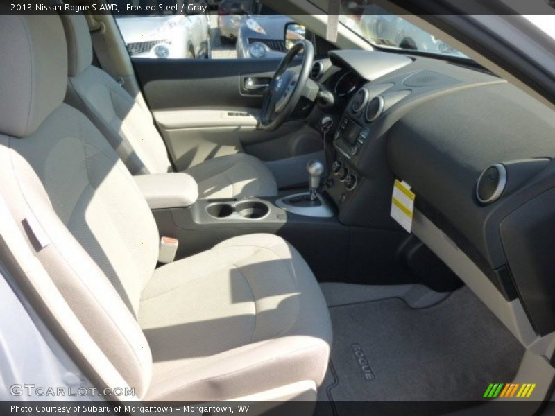 Frosted Steel / Gray 2013 Nissan Rogue S AWD