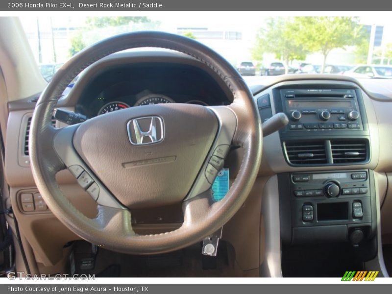 Desert Rock Metallic / Saddle 2006 Honda Pilot EX-L
