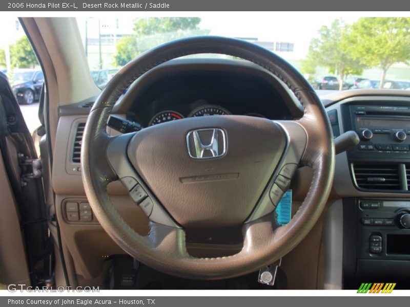 Desert Rock Metallic / Saddle 2006 Honda Pilot EX-L