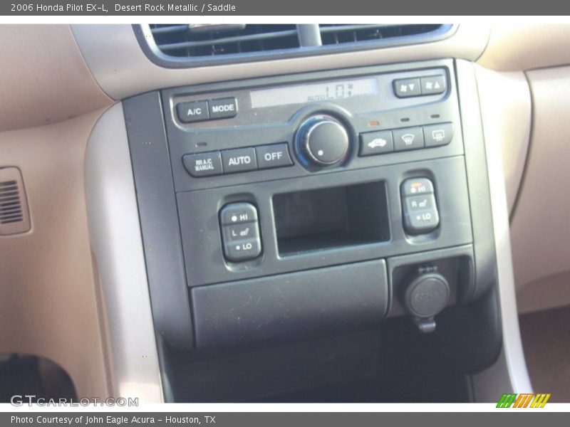 Desert Rock Metallic / Saddle 2006 Honda Pilot EX-L