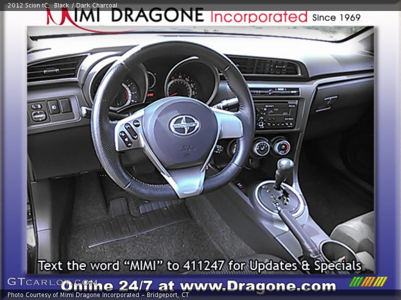 Black / Dark Charcoal 2012 Scion tC