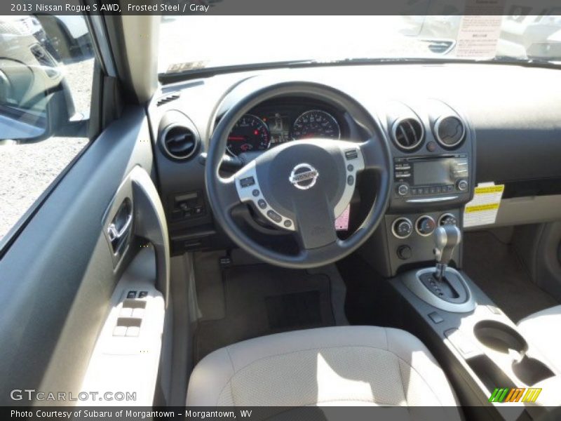 Frosted Steel / Gray 2013 Nissan Rogue S AWD