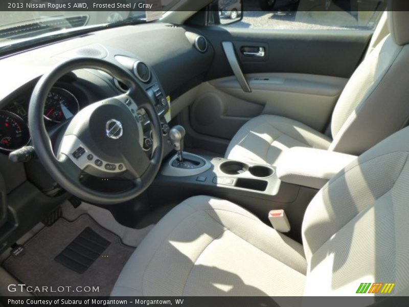 Frosted Steel / Gray 2013 Nissan Rogue S AWD