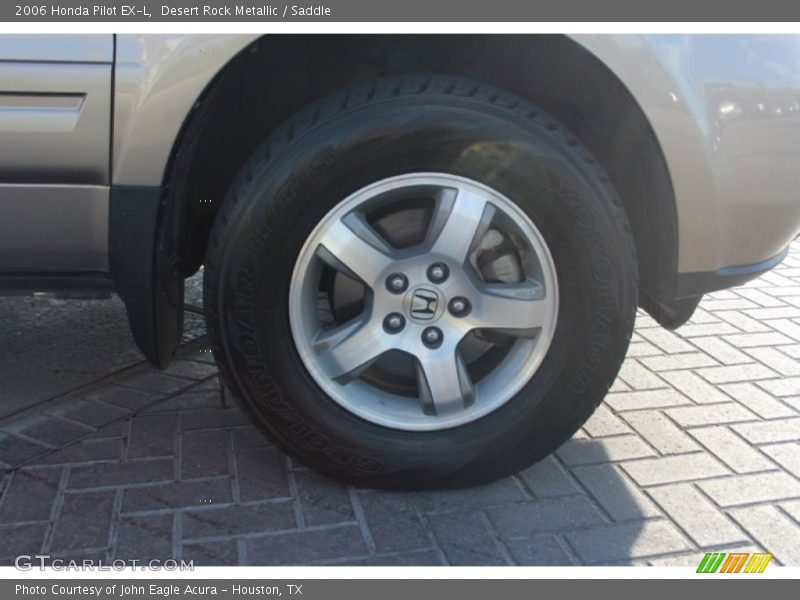 Desert Rock Metallic / Saddle 2006 Honda Pilot EX-L