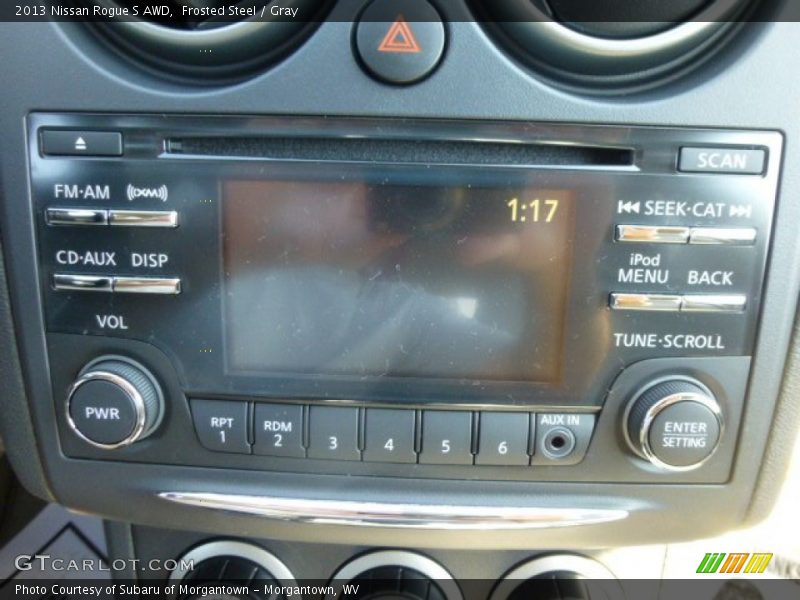 Frosted Steel / Gray 2013 Nissan Rogue S AWD