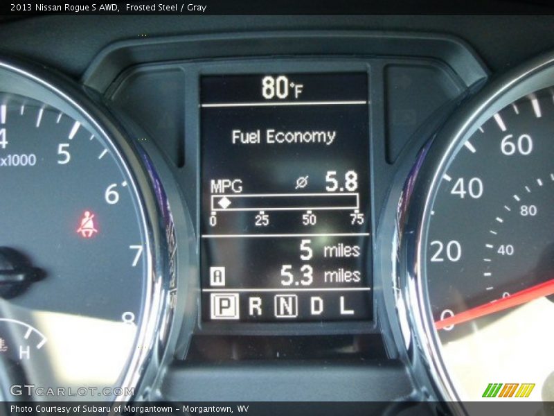 Frosted Steel / Gray 2013 Nissan Rogue S AWD