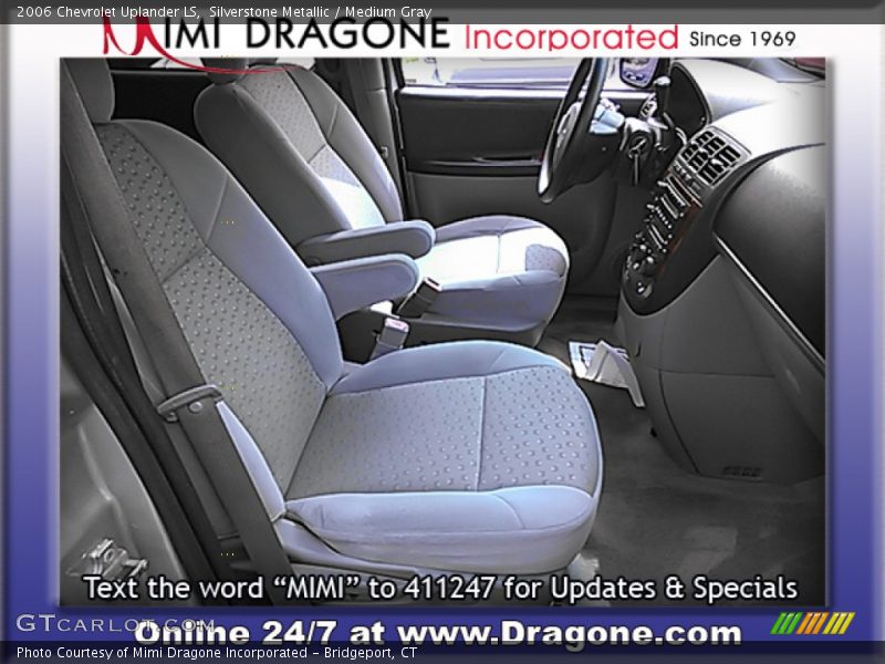 Silverstone Metallic / Medium Gray 2006 Chevrolet Uplander LS