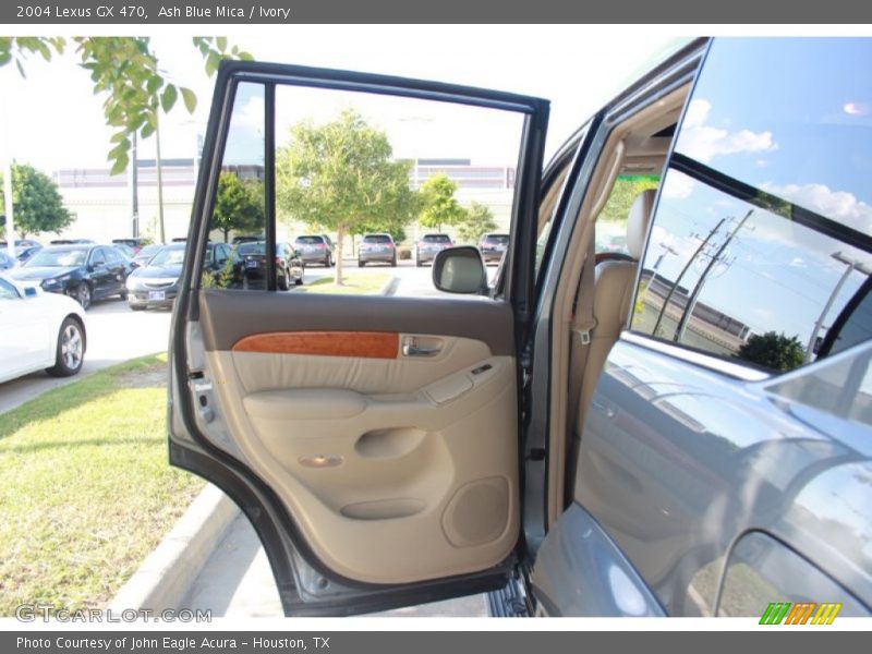 Ash Blue Mica / Ivory 2004 Lexus GX 470