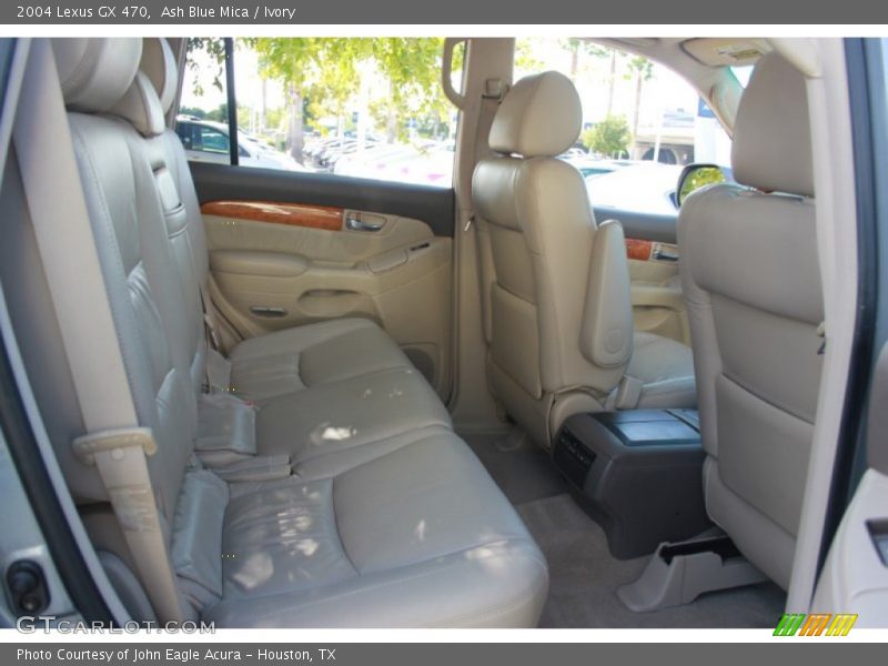 Ash Blue Mica / Ivory 2004 Lexus GX 470