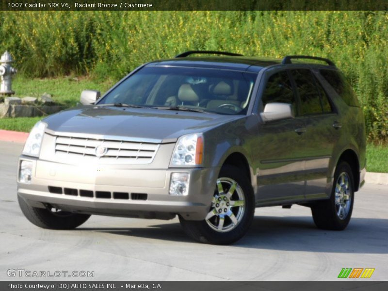 Radiant Bronze / Cashmere 2007 Cadillac SRX V6