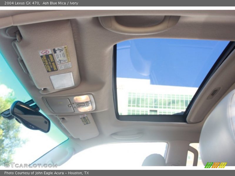 Ash Blue Mica / Ivory 2004 Lexus GX 470