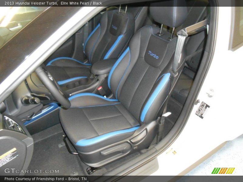 Elite White Pearl / Black 2013 Hyundai Veloster Turbo