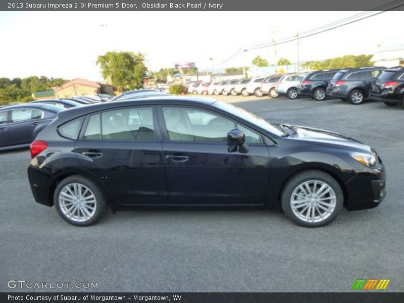 Obsidian Black Pearl / Ivory 2013 Subaru Impreza 2.0i Premium 5 Door