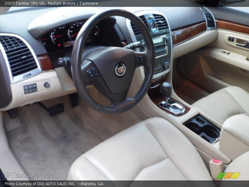 Radiant Bronze / Cashmere 2007 Cadillac SRX V6