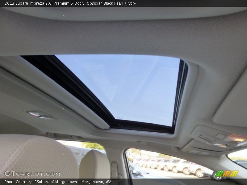 Obsidian Black Pearl / Ivory 2013 Subaru Impreza 2.0i Premium 5 Door