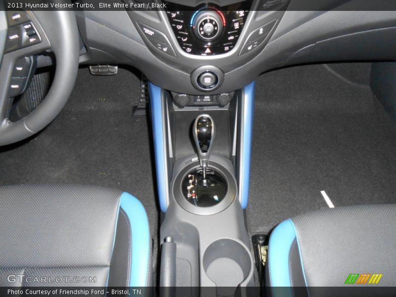 Elite White Pearl / Black 2013 Hyundai Veloster Turbo