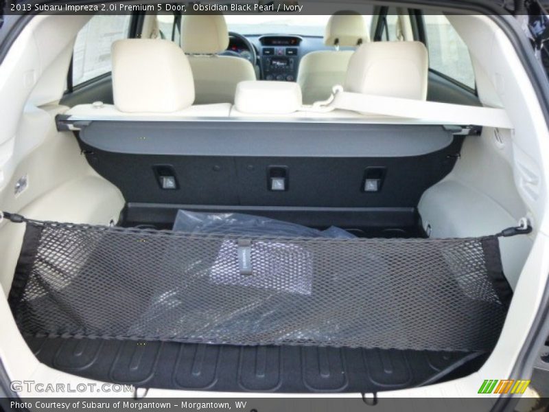 Obsidian Black Pearl / Ivory 2013 Subaru Impreza 2.0i Premium 5 Door