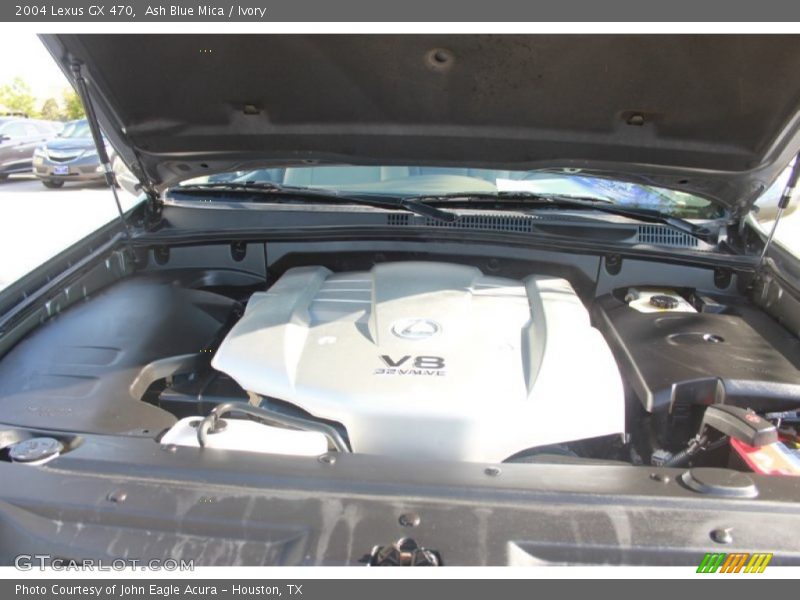 Ash Blue Mica / Ivory 2004 Lexus GX 470