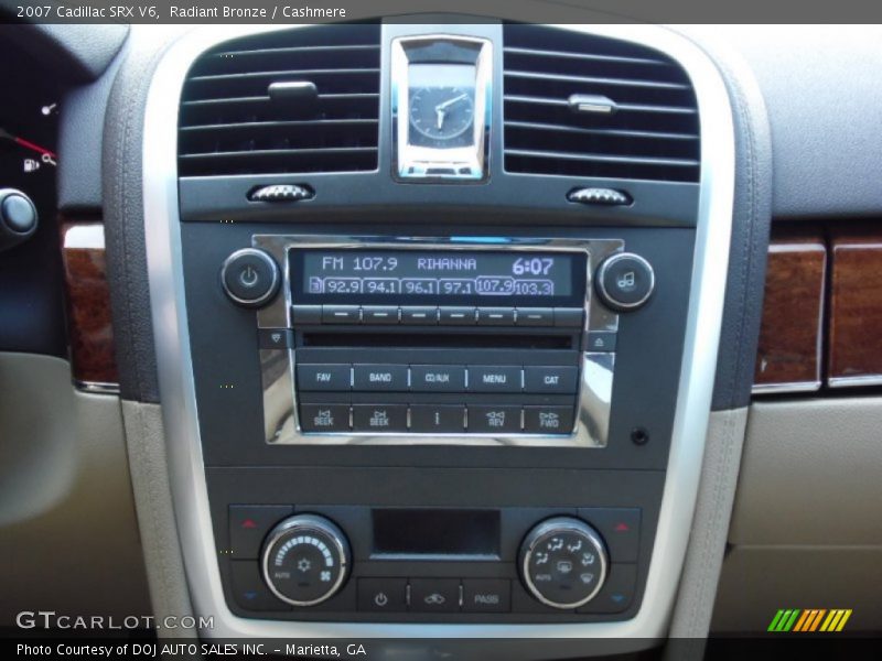 Radiant Bronze / Cashmere 2007 Cadillac SRX V6