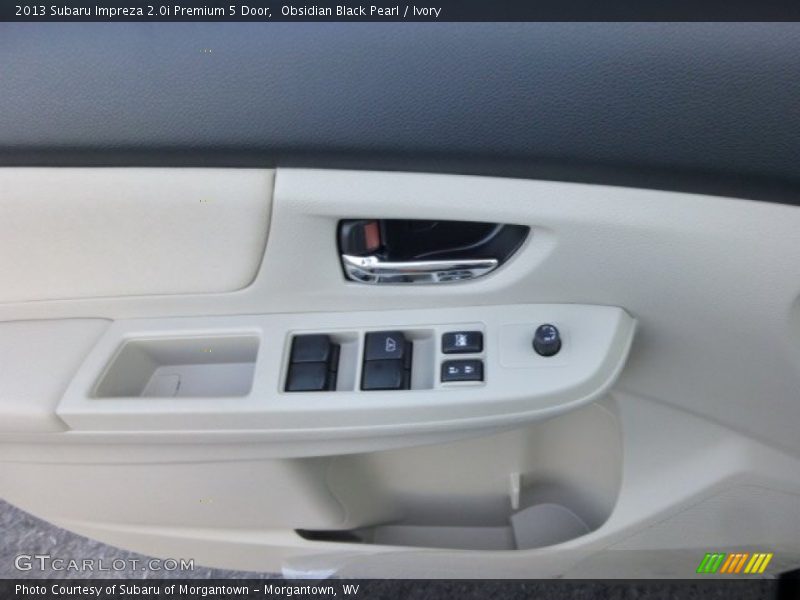 Obsidian Black Pearl / Ivory 2013 Subaru Impreza 2.0i Premium 5 Door
