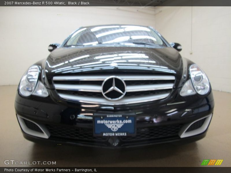 Black / Black 2007 Mercedes-Benz R 500 4Matic