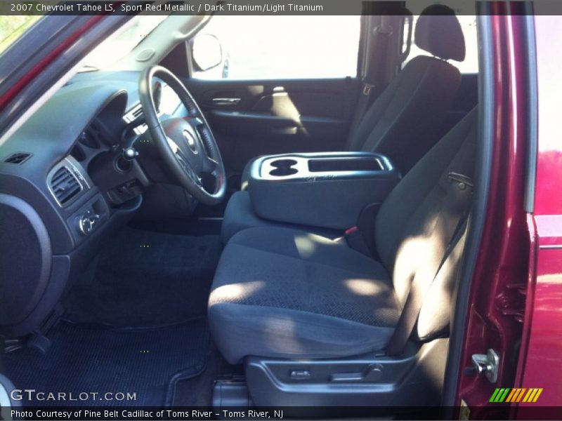 Sport Red Metallic / Dark Titanium/Light Titanium 2007 Chevrolet Tahoe LS