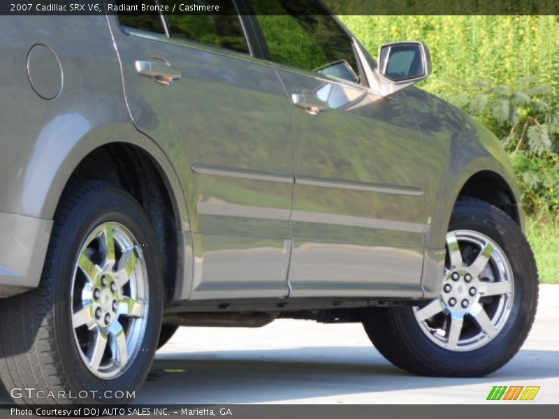 Radiant Bronze / Cashmere 2007 Cadillac SRX V6