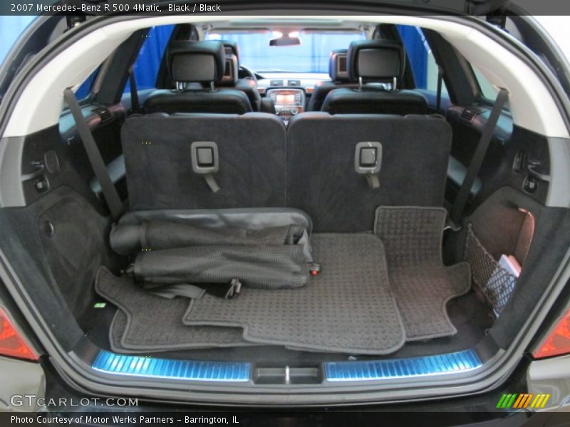 Black / Black 2007 Mercedes-Benz R 500 4Matic