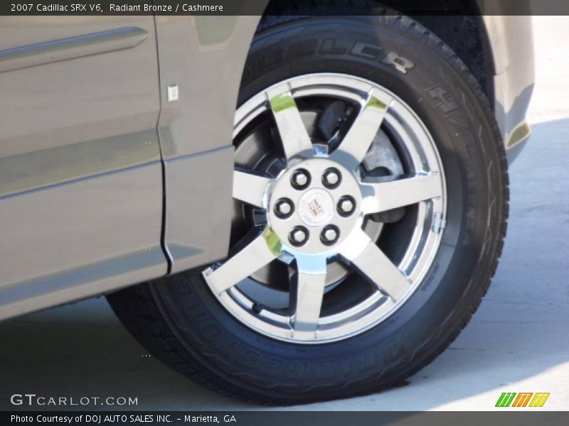 Radiant Bronze / Cashmere 2007 Cadillac SRX V6