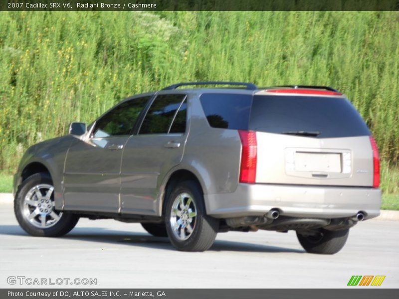 Radiant Bronze / Cashmere 2007 Cadillac SRX V6