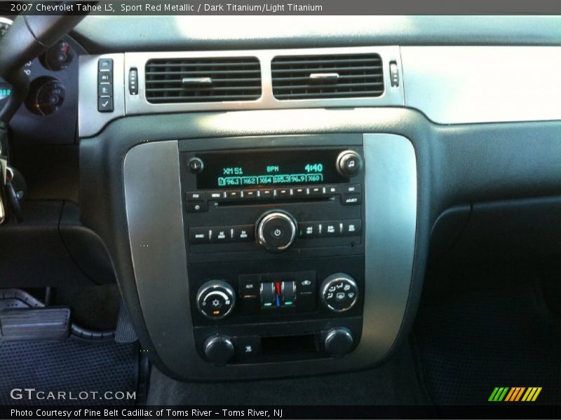 Sport Red Metallic / Dark Titanium/Light Titanium 2007 Chevrolet Tahoe LS