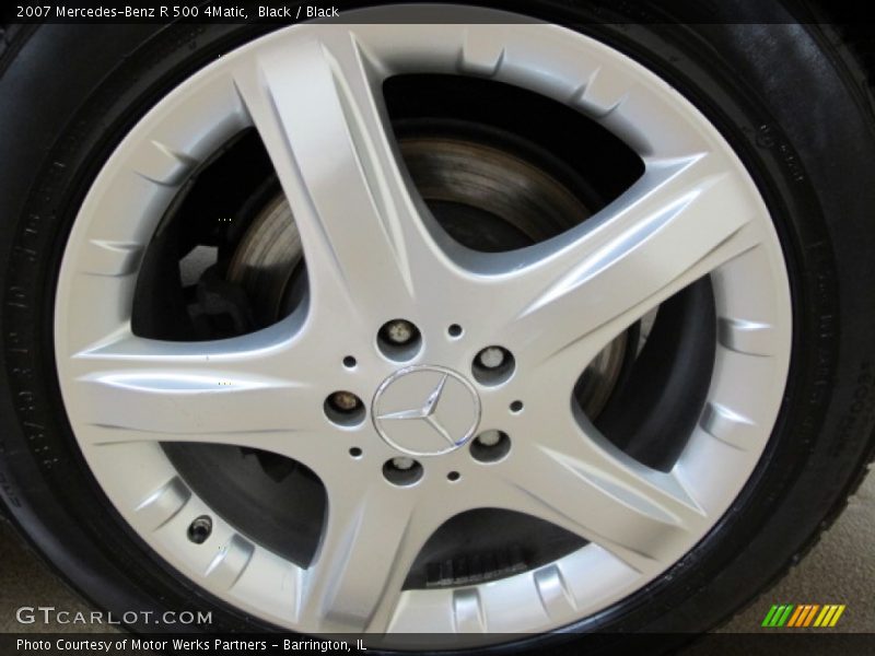 Black / Black 2007 Mercedes-Benz R 500 4Matic