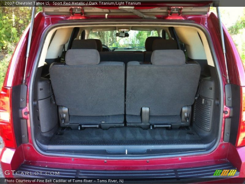 Sport Red Metallic / Dark Titanium/Light Titanium 2007 Chevrolet Tahoe LS