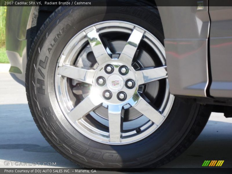 Radiant Bronze / Cashmere 2007 Cadillac SRX V6