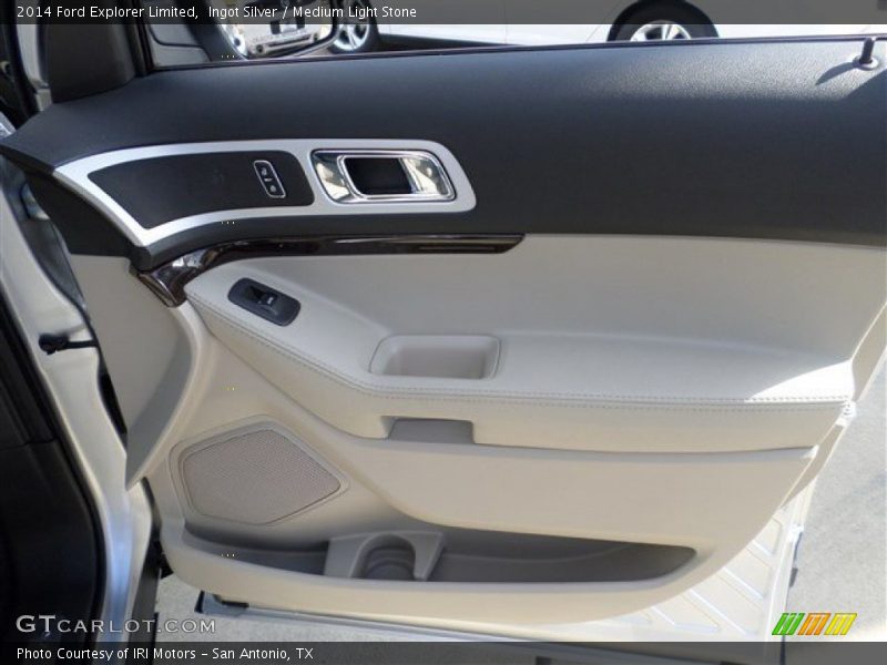 Ingot Silver / Medium Light Stone 2014 Ford Explorer Limited