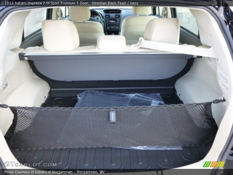 Obsidian Black Pearl / Ivory 2013 Subaru Impreza 2.0i Sport Premium 5 Door