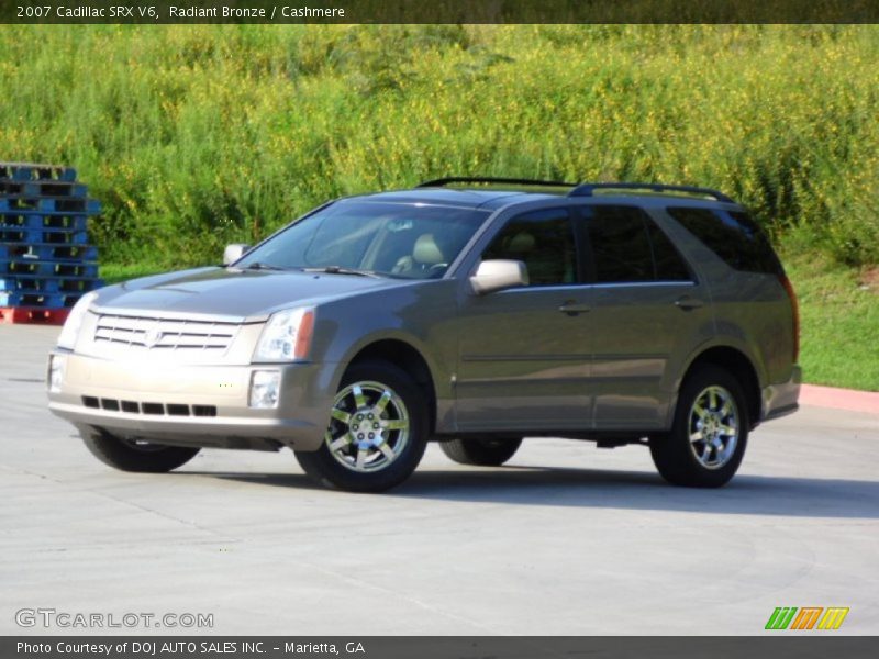 Radiant Bronze / Cashmere 2007 Cadillac SRX V6