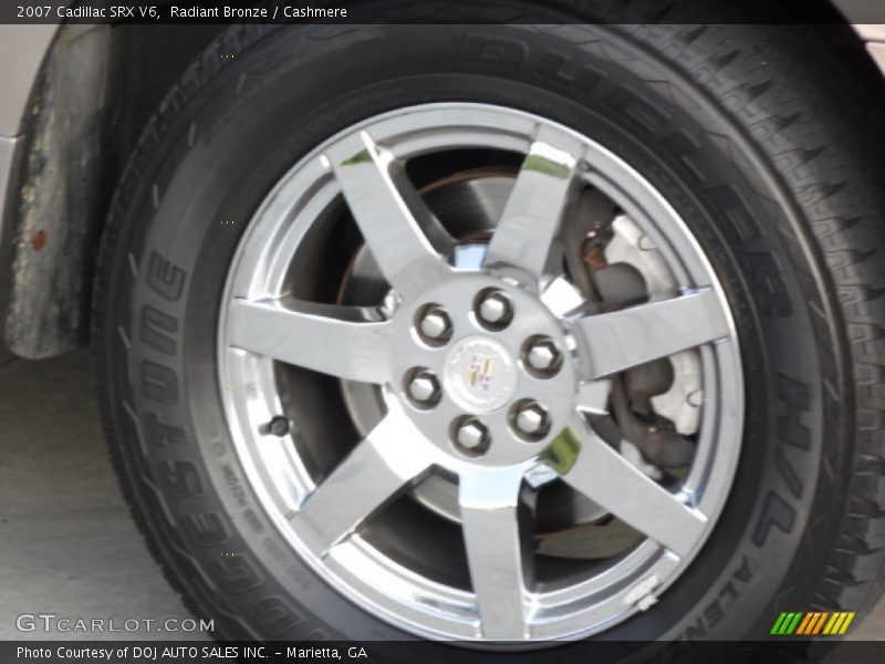 Radiant Bronze / Cashmere 2007 Cadillac SRX V6