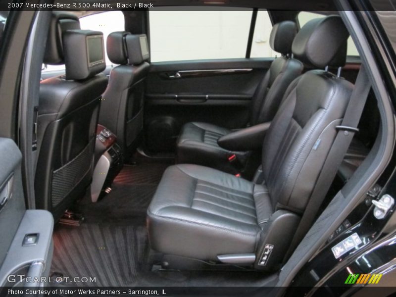 Black / Black 2007 Mercedes-Benz R 500 4Matic