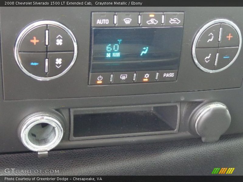 Graystone Metallic / Ebony 2008 Chevrolet Silverado 1500 LT Extended Cab