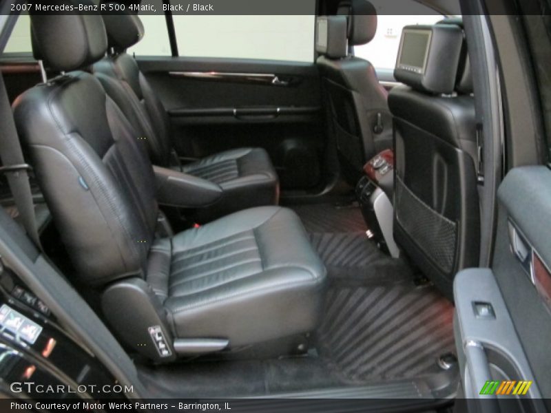 Black / Black 2007 Mercedes-Benz R 500 4Matic