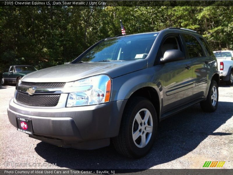 Dark Silver Metallic / Light Gray 2005 Chevrolet Equinox LS