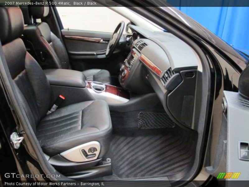 Black / Black 2007 Mercedes-Benz R 500 4Matic