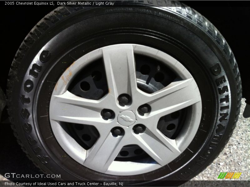 Dark Silver Metallic / Light Gray 2005 Chevrolet Equinox LS