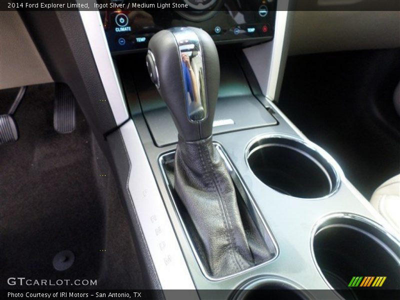 Ingot Silver / Medium Light Stone 2014 Ford Explorer Limited