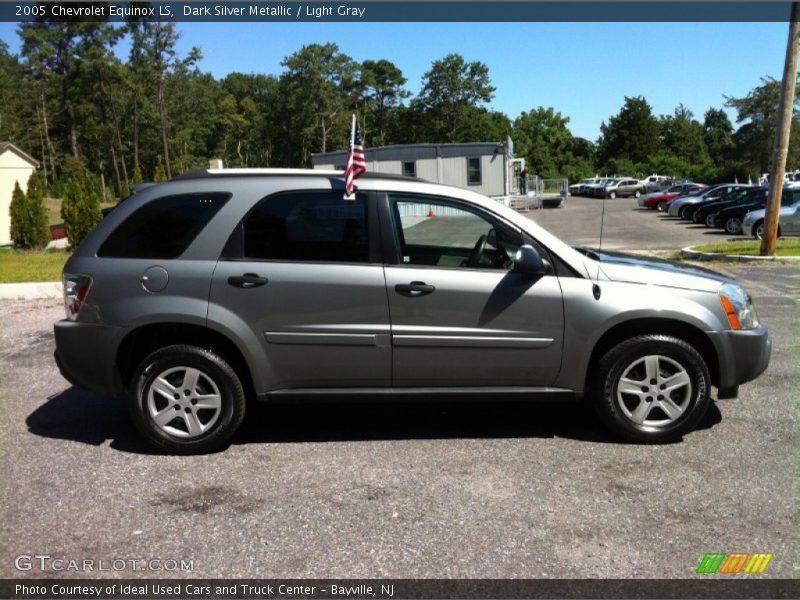 Dark Silver Metallic / Light Gray 2005 Chevrolet Equinox LS
